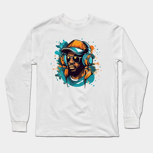 hip hop artwork Long Sleeve T-Shirt by OWLS store